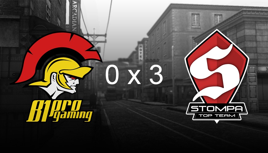 Stompa Top Team vence por 3-0 e é a primeira finalista da seletiva PBIC