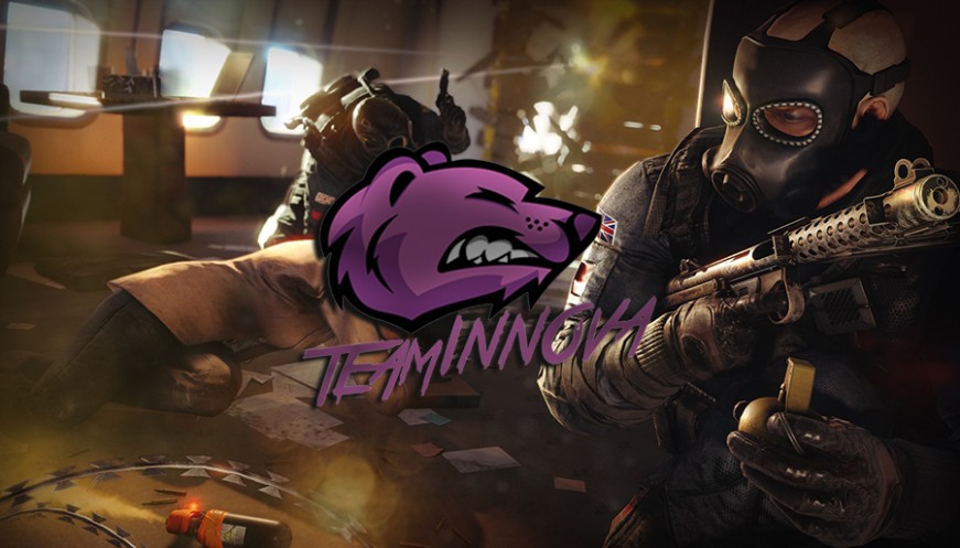 Team Innova com equipe de Rainbow Six
